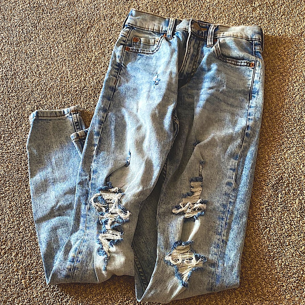 Aéropostale light wash jeans 00.